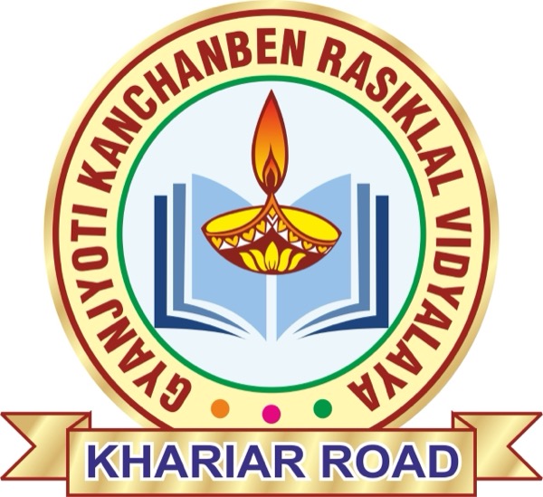 Gyanjyoti Kanchanben Rasiklal Vidyalaya logo
